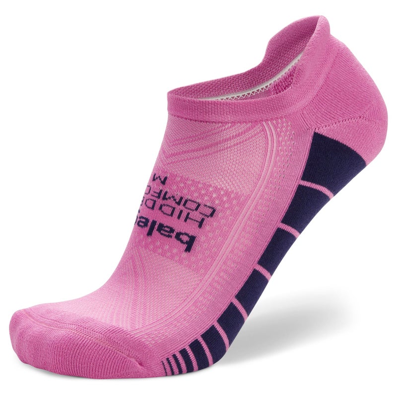 Balega Hidden Comfort No-Show Running Socks for Men and Women (1 Pair), Pink, Medium - Image 1