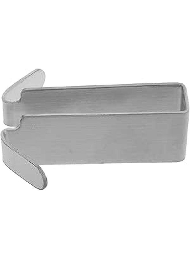 Stainless Steel Suction Double Towel Hooks No Drill Punch Free for Bathroom Shower Door Wall Storage - Image 1