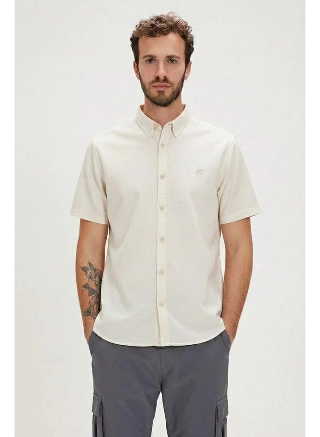 Bad Bear Men's Short Sleeve Shirt Plant Basic Crew.