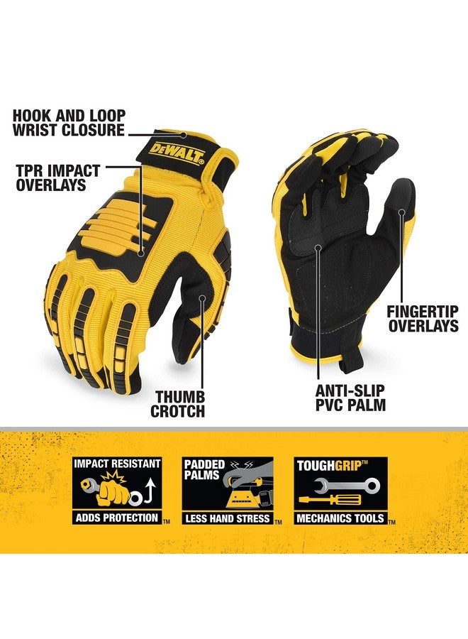 DEWALT DEWALT DPG781 - Performance Mechanic Work Glove with TPR Impact Protection and Anti-Slip Grip - Large (1 Pair) - Image 2