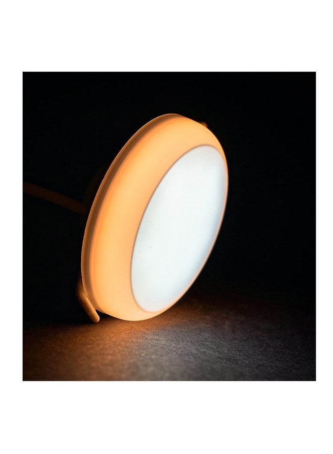 Murphy plastic 2-in-1 7W+7W Double Color Round LED Deep Junction Box Light (Cool White+Warm White, Pack of 1) - Image 1