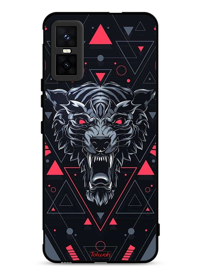 Tolwak Infinix GT 30 Pro Protective Case Cover Scrolling Wolf - Image 1