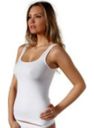 Tutku Passion 3-Pack Passion Women's Elastane Wide Strap Undershirt White