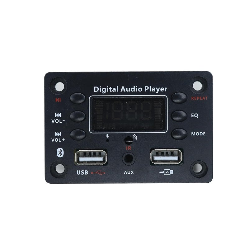 Electronicspices Digital Audio Player Bluetooth MP3 Decoding Board Module with inbuilt USB/FM/Mic/Ir/Tf - Image 1