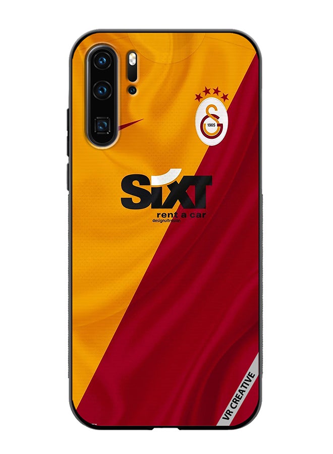 VR CREATIVE Protective Case Cover For Huawei P30 Pro Nike Galatasaray 2022 Home Kit Design  Multicolour - Image 1