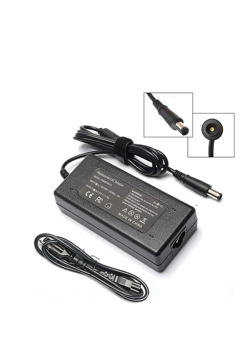 Terabyte 90W 19V 4.74A Ac 7.4*5.0Mm Adapter Laptop Charger For Hp Elitebook 8460P 8470P 8440P 8560P 8760P 8460W 8470W 8570W 8770W Probook 4430S 4440S 4520S 4530S 4540S Compaq 6730B 6530B Power Supply Cord - Image 1