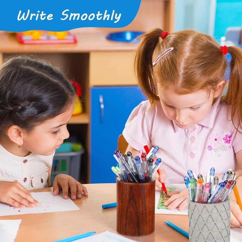 Excefore 26 Pieces Disposable Fountain Pens, Smooth-Writing Office Supplies For Sketching, Journaling, Calligraphy, Doodling And Gifts (Multi Color) - Image 5