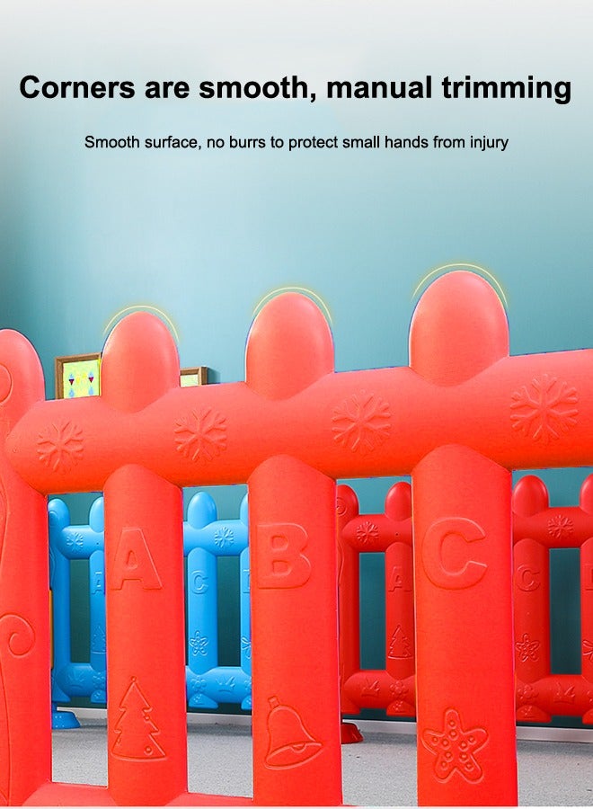 شيانغ يو سياج متعدد الألوان بـ 5 قطع بأبواب بلاستيكية - Image 4