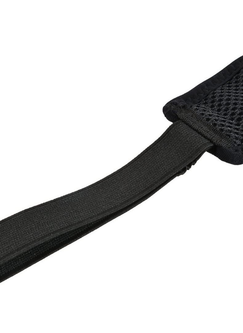SYOSI - Bicycle Trainer Sweat Net Frame Guard Absorbs Sweat Black Red - Image 1
