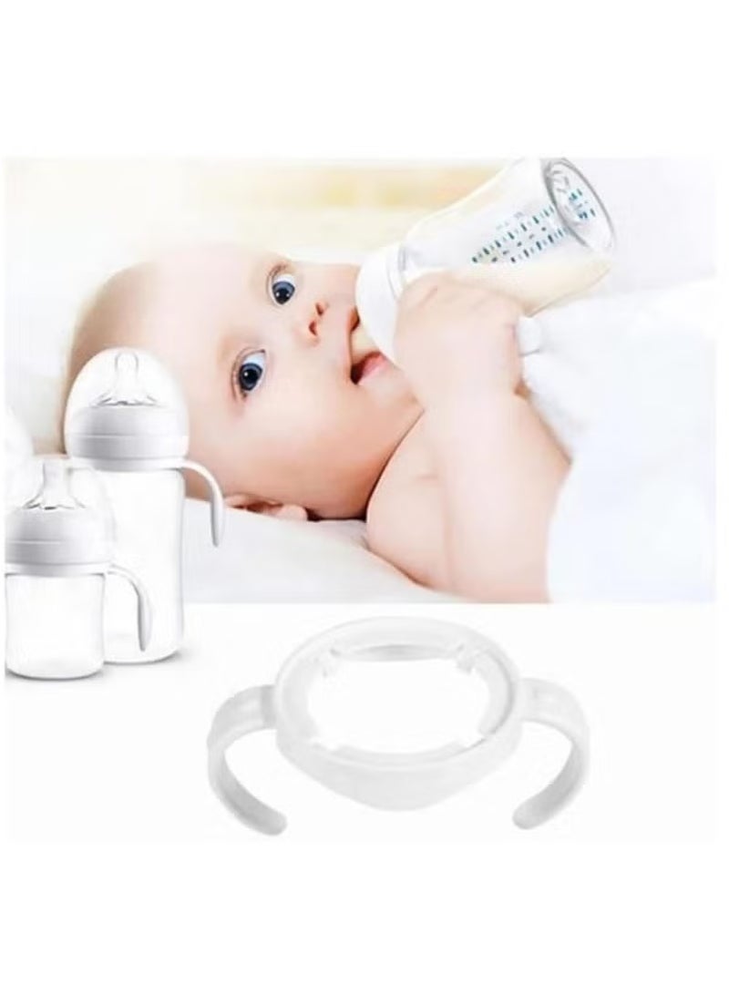 Baby Bottle Handles for Philips Avent Natural Baby Bottles Baby Bottle Holder 4 Pcs - Image 2