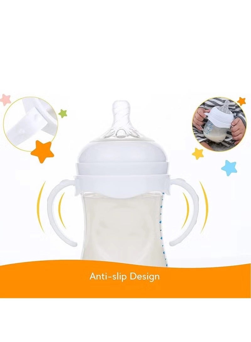Baby Bottle Handles for Philips Avent Natural Baby Bottles Baby Bottle Holder 4 Pcs - Image 5