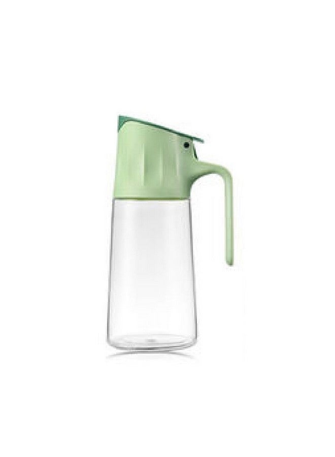 Elemental Kitchen Gravity Sensing Lid Oil Dispenser Bottle Clear and Green 500ml 79324001 - Image 1