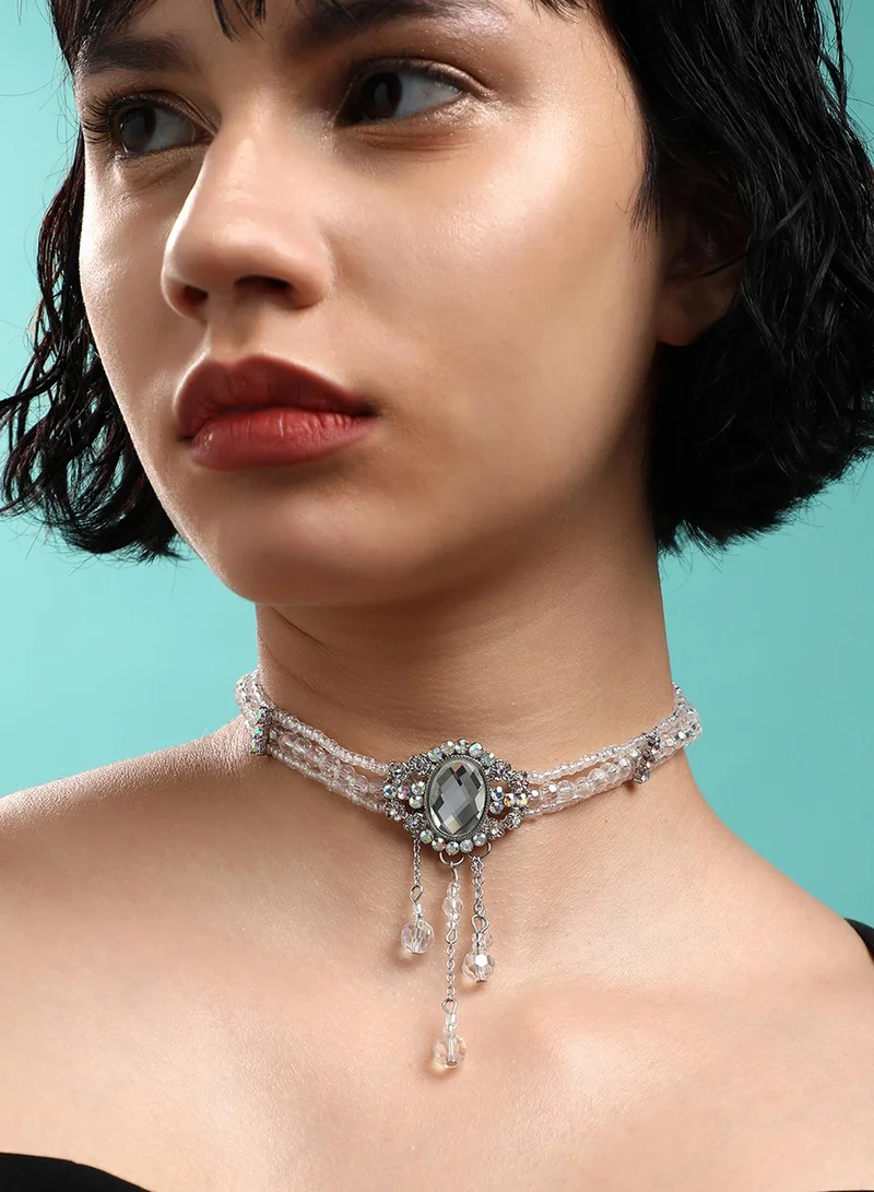 SOHI Graceful Strands Elegant Artificial Necklace Jewellery