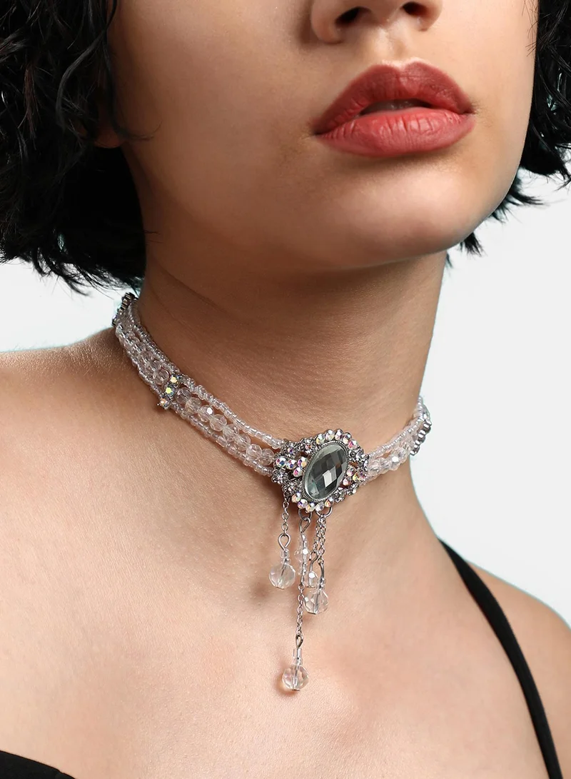 SOHI Graceful Strands Elegant Artificial Necklace Jewellery