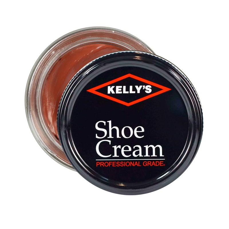 KELLYS Kelly's London Tan Shoe Polish 1.5 oz - Professional Leather Shoe Cream - Image 2