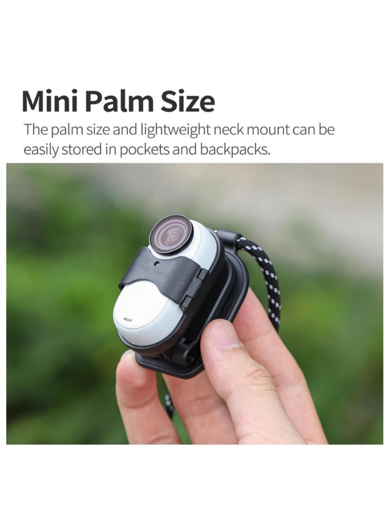 1pcs Strong Magnetic Camera Neck Mount Strap for Insta360 GO 3 Action Camera Adjustable Anti-lost Lanyard Thumb Camera Accessories - Image 5