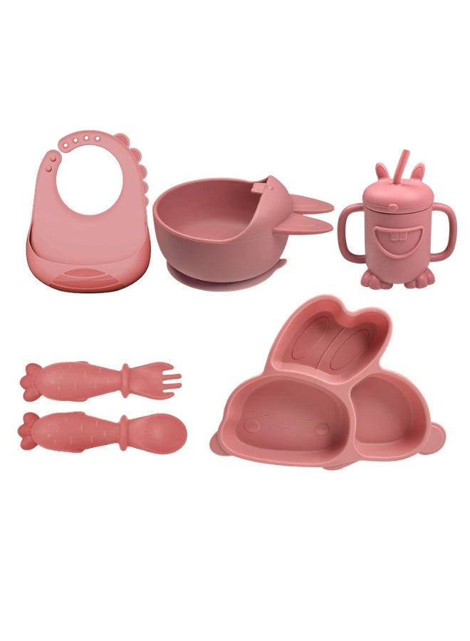 Nariele New Children's Tableware Feeding 5-Piece Set