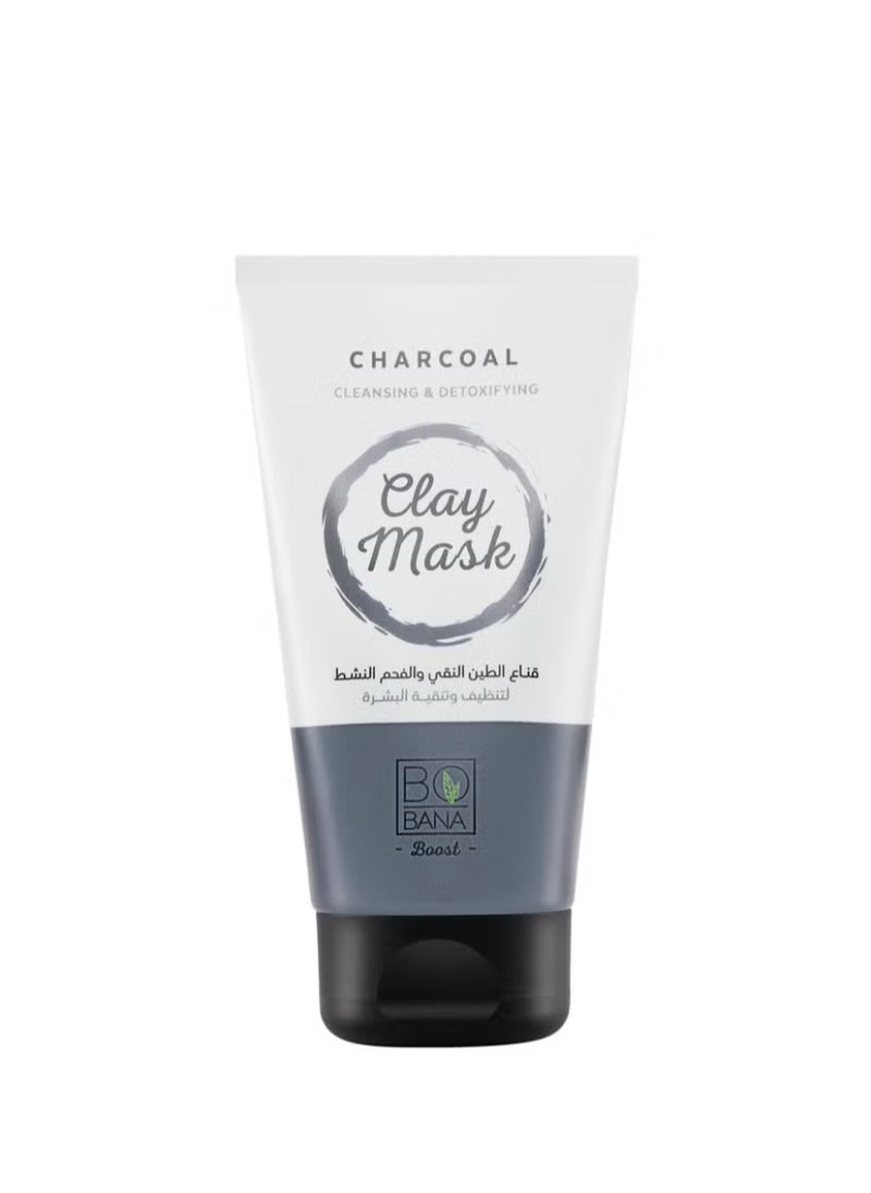 BOBANA - Charcoal clay mask cleaning and detoxifying - Image 1