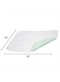DMI Waterproof Sheet to be Used as a Bed Pad, Bed Liner, Mattress Protector, Pee Pad, Furniture Cover or Seat Protector with Quilted Slide Sheet and 4 Layers of Protection, Without Straps, 28 x 36  - Image 4