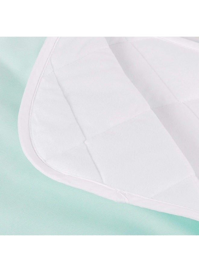 DMI - Waterproof Sheet to be Used as a Bed Pad, Bed Liner, Mattress Protector, Pee Pad, Furniture Cover or Seat Protector with Quilted Slide Sheet and 4 Layers of Protection, Without Straps, 28 x 36 - Image 1