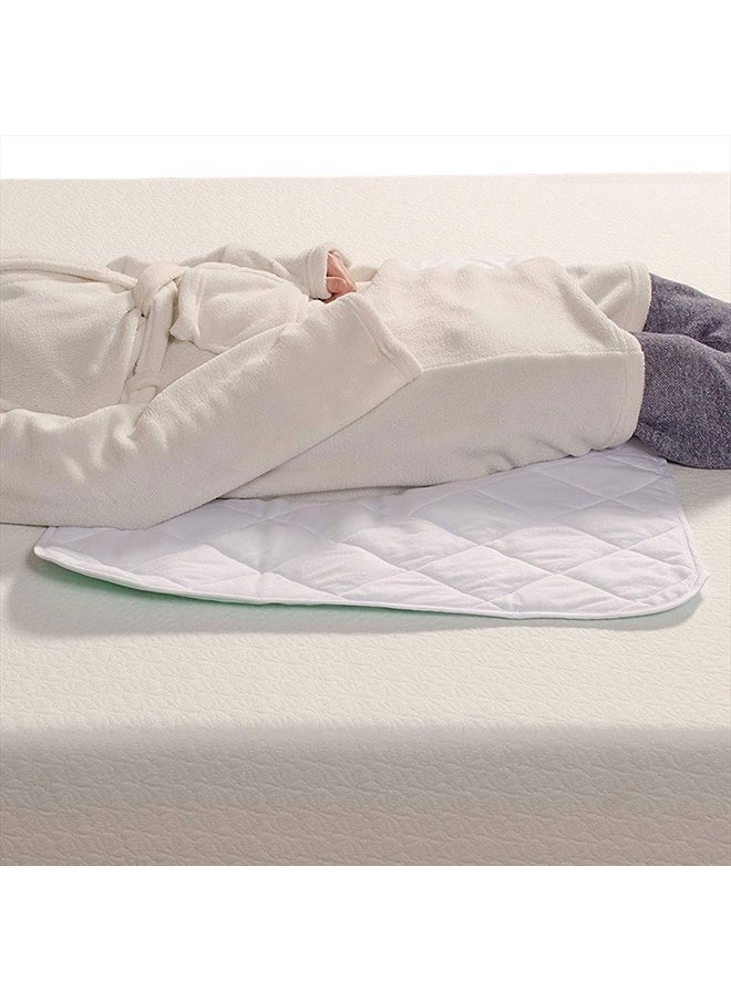 DMI - Waterproof Sheet to be Used as a Bed Pad, Bed Liner, Mattress Protector, Pee Pad, Furniture Cover or Seat Protector with Quilted Slide Sheet and 4 Layers of Protection, Without Straps, 28 x 36 - Image 1