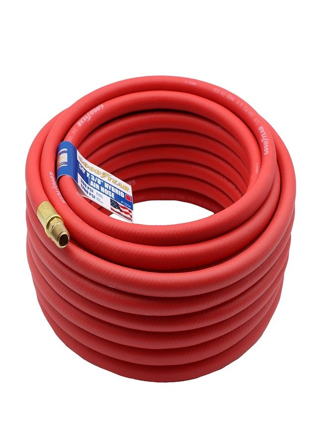جريب خرطوم هواء هجين من Goodyear مقاس 50 × 3/8 بوصة - ضغط 300 رطل/بوصة مربعة - خالٍ من الالتواءات - صُنع في الولايات المتحدة الأمريكية - Image 2
