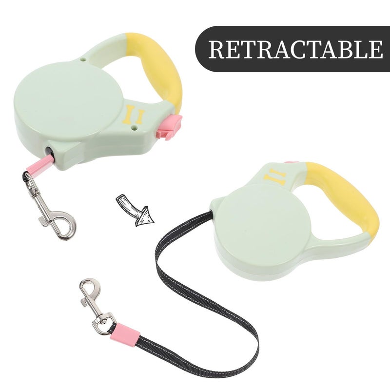 Retractable Dog Leash for Medium Small Dogs Sturdy Rope Comfortable Handle Outdoor Walking Training - Image 4