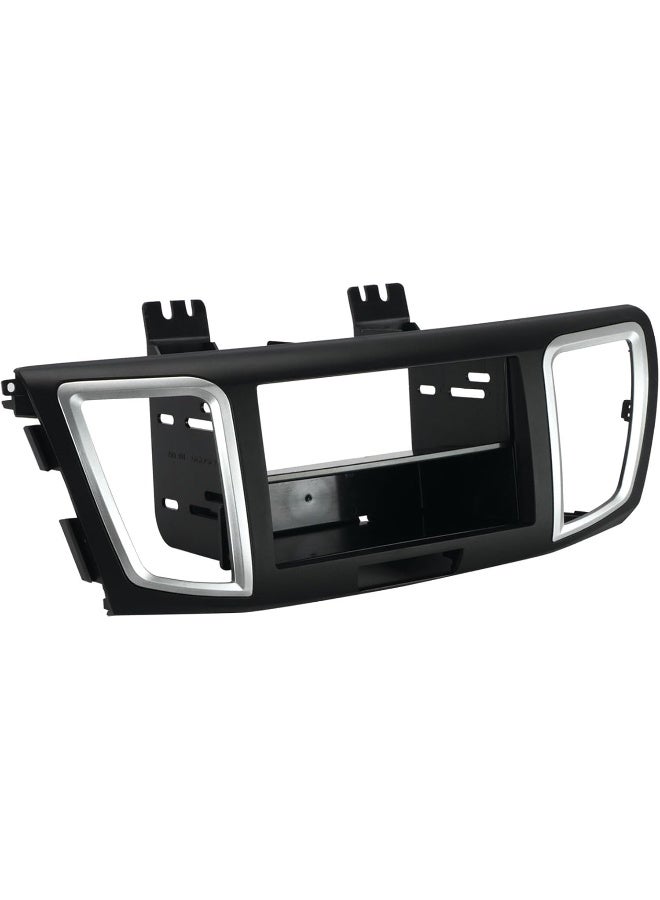 Scosche HA1717B Double DIN or Single DIN + Pocket Radio Install Dash Kit Compatible with Select 2013-2017 Honda Accord - Aftermarket Car Stereo Installation - Not Compatible with Factory Nav Vehicles - Image 3