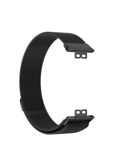 Milanese Replacement Band For Huawei Watch Fit Black
