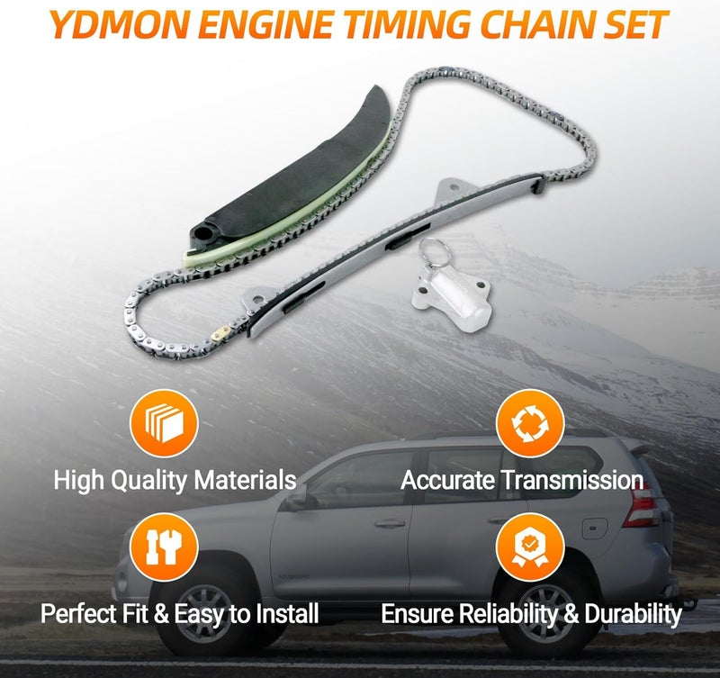 YDMON Engine Timing Chain Kit for Kia Elantra, Sonata, Tucson, Optima, Soul, Forte 2.0L L4 - Image 4