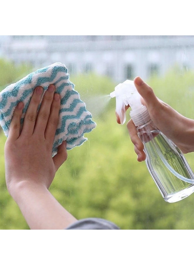 200ml Refillable Hand Trigger Spray Bottle Plastic Cleaning Water Sprayer Perfume Atomizer Empty Bottle Kitchen Gardening Tools，3pcs - Image 3