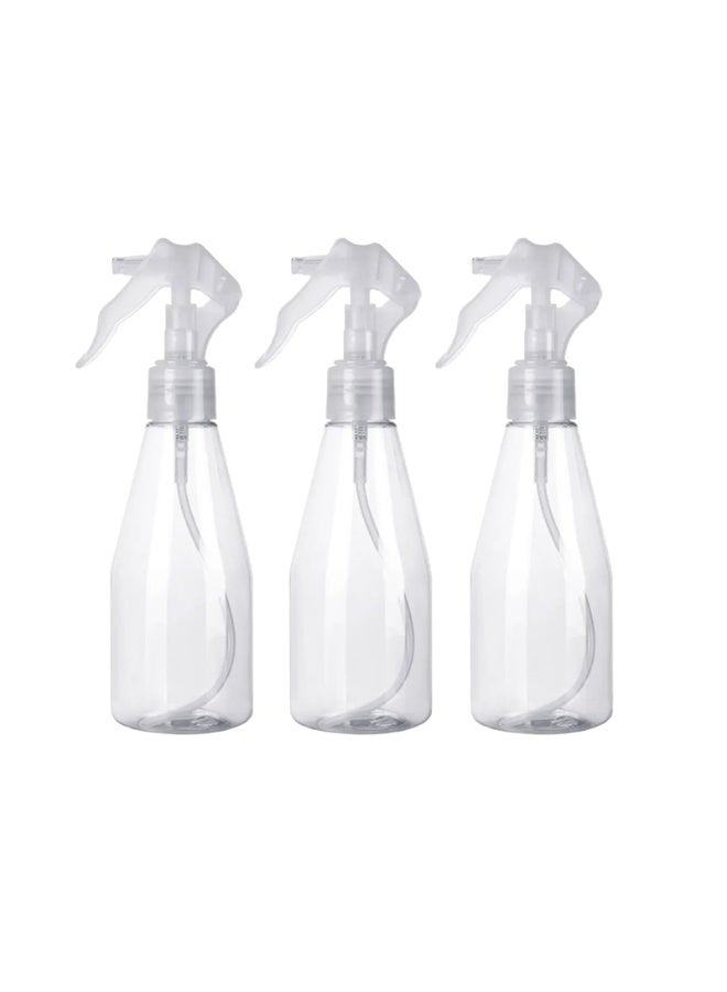 200ml Refillable Hand Trigger Spray Bottle Plastic Cleaning Water Sprayer Perfume Atomizer Empty Bottle Kitchen Gardening Tools，3pcs - Image 1