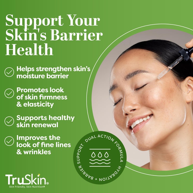 TruSkin Pro Collagen Multi Peptides Serum for Face â€“ Anti Aging Face Serum with TriPeptide-29 & Ceramides â€“ Support Skinâ€™s Natural Collagen & Skin Barrier for Firmer-Looking Skin â€“ 1 fl. Oz - Image 3