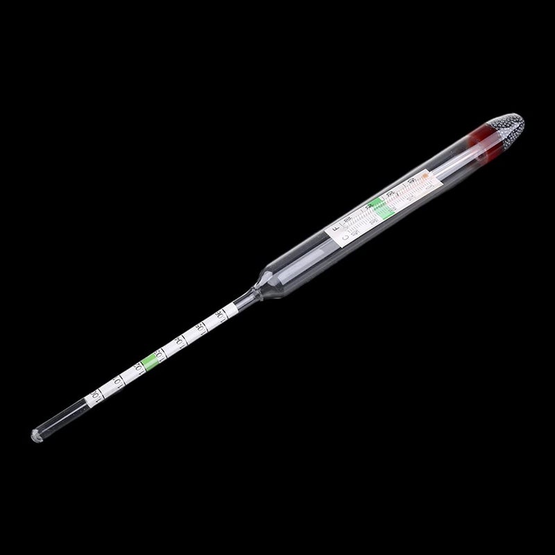 XISAOK Aquarium Glass Hydrometer with Thermometer Salt Marine Salinity Tester Meter - Image 3