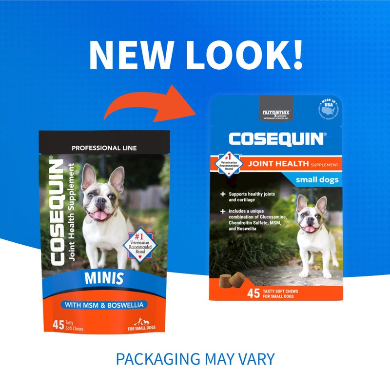 Nutramax Laboratories Cosequin Plus MSM & Boswellia Mini Sized Soft Chews - Image 2