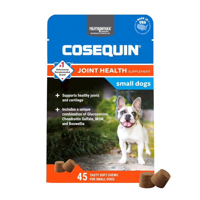 Nutramax Laboratories Cosequin Plus MSM & Boswellia Mini Sized Soft Chews - Image 1