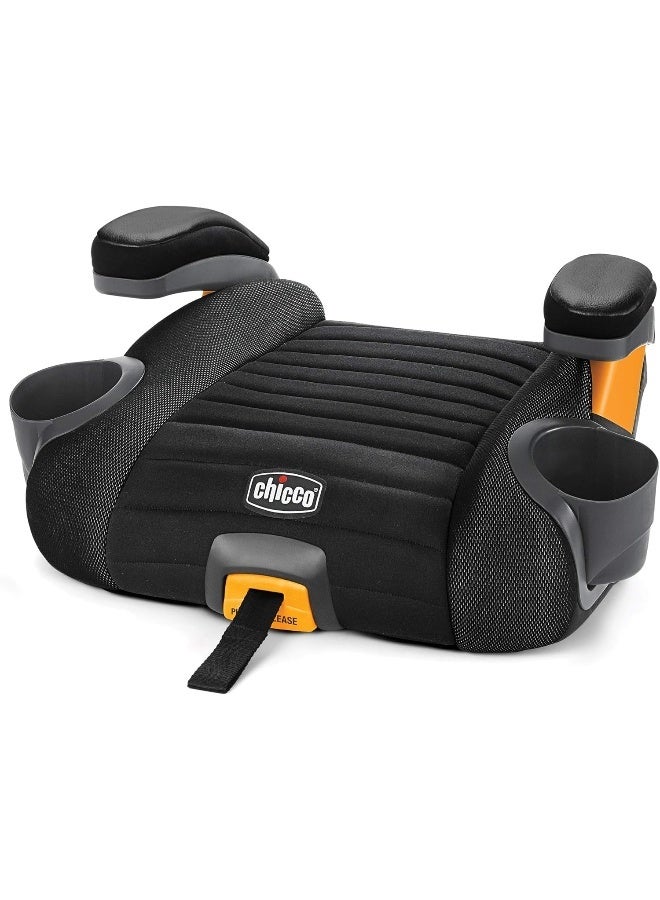 Chicco GoFit Plus Kids Booster Car Seat 4y-10y, Iron - Image 1