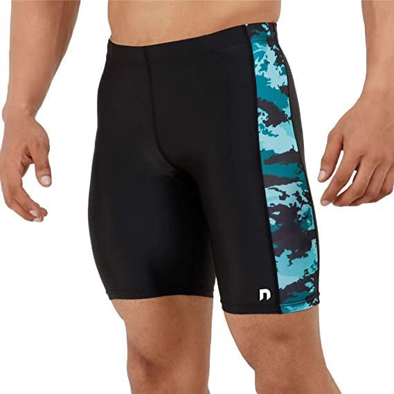 NEVER LOSE Swimwear Swimming Jammers for Men (Orange Neo, XXL) - Image 1