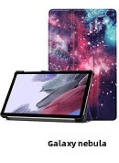 Generic Applicable To Samsung Tab A8 SM-X200 X205 Tablet Protective Case A7 Tri-fold S9FE/S6lite Casco-Color:Galaxy-Applicable Model:S6lite/P610  - Image 1