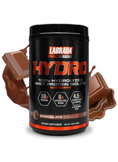 Hydro 100% Pure Hydrolyzed Whey Protein Isolate Powder Lactose Free 6G Bcaa’S 4.5G Glutamine Fastest Digesting Whey Available Instant Mixing Delicious Taste (Chocolate)