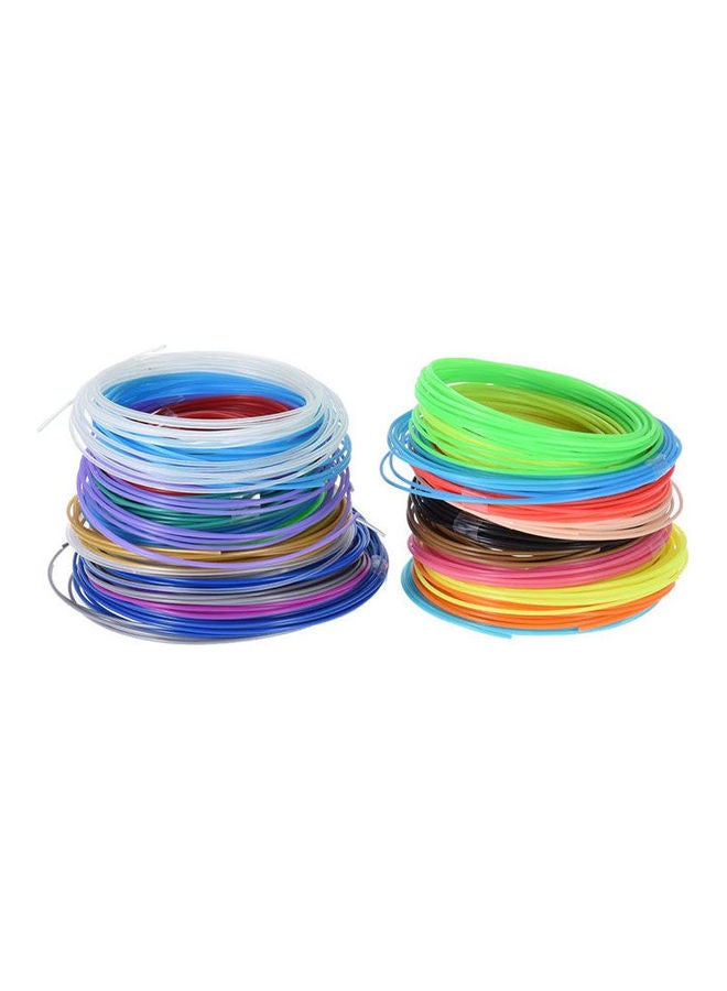 20 Piece  Abs 3D Printing Pen Printer Filament Refill