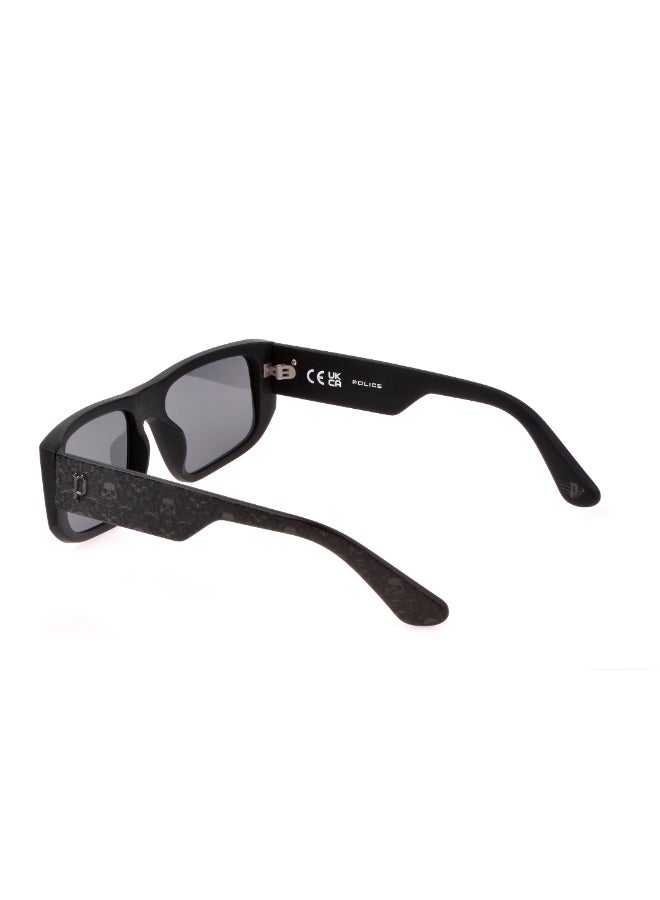 POLICE Full Rim SQUARE Sunglasses SPLL13M55703X - Image 4