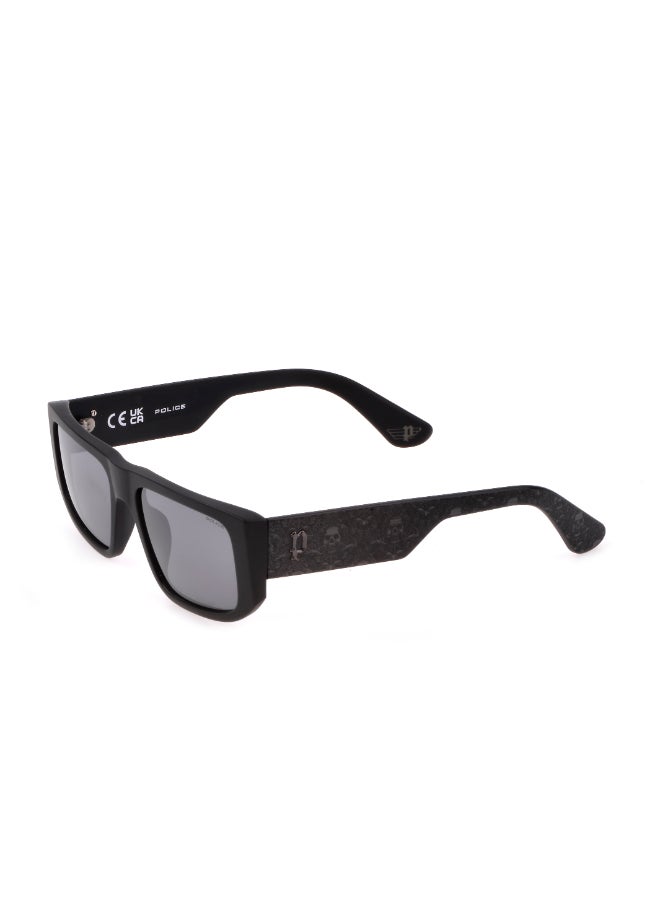 POLICE Full Rim SQUARE Sunglasses SPLL13M55703X - Image 2