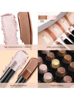 2 in 1 Makeup Shading Stick and Face Highlighters Stick Double End Contour Stick Cream Contour Stick Makeup Bronzer Stick Face Makeup Wonder Stick Face Brightens and Shades Pencil 02 - pzsku/ZDB4B7CD107F40B52595CZ/45/_/1699968381/e3d19fbf-db9b-4bdb-bb07-e956e993acf6