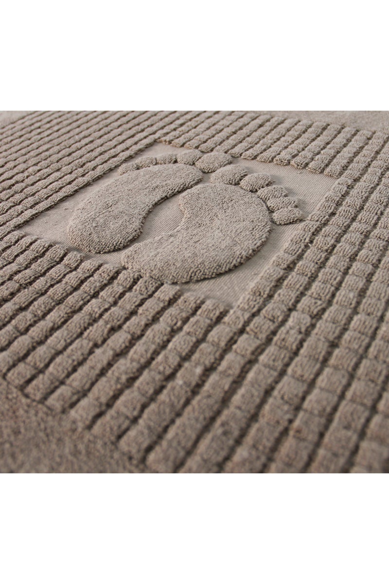 ريلاكس دواسه حمام بطبعة قدم من ريلاكس - كوفي - 51 × 93 سم - Image 2