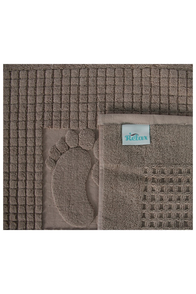 ريلاكس دواسه حمام بطبعة قدم من ريلاكس - كوفي - 51 × 93 سم - Image 3