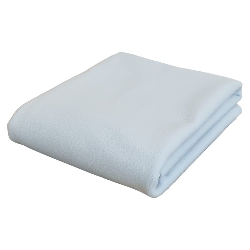 Yasashi Yasashi Washable Ultra Absorbent Baby Dry Sheet | Medium | 100 X 70 cm | Extra Soft, Quick Dry, Breathable & Dust Resistant | Sky Blue - Image 1