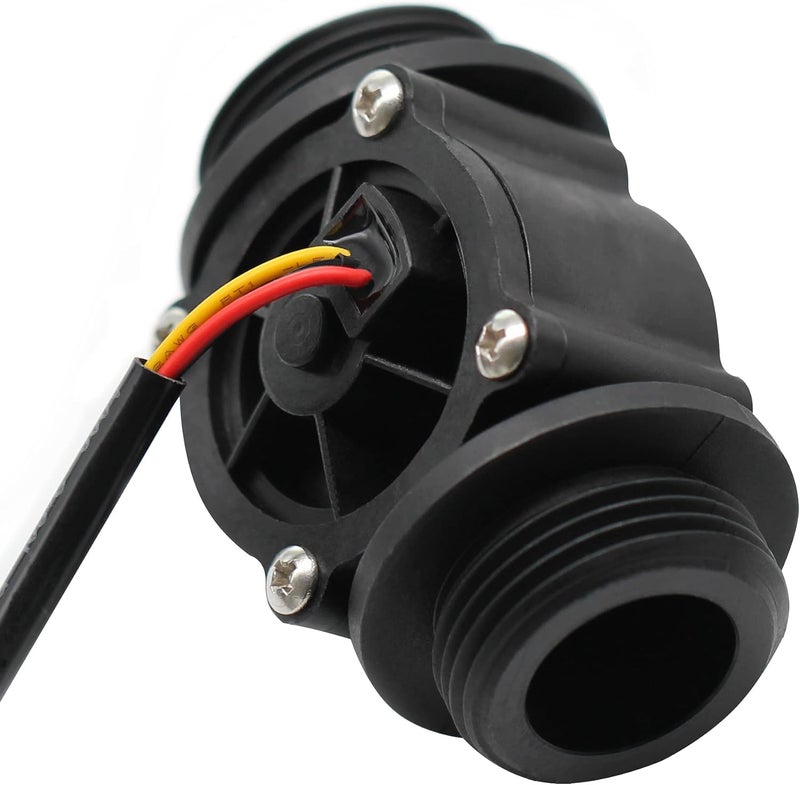 DIGITEN G1" Water Flow Hall Effect Sensor Switch Flow Meter Flowmeter Counter 1-60L/min - Image 3