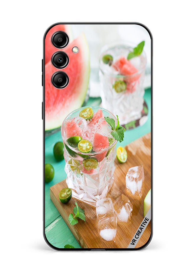 VR CREATIVE Protective Case Cover For Samsung Galaxy M14 Chilling Melon Design Multicolour - Image 1