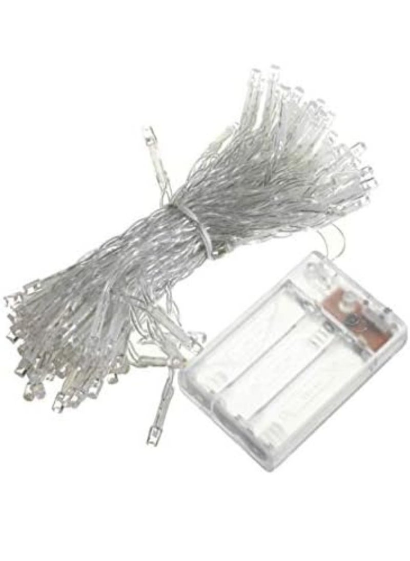 LOWHAT LED String Light With Clear Cable And Battery Box  - Image 2